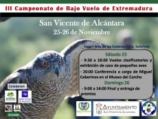 III Campeonato de Bajo Vuelo de Extremadura