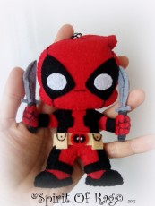 Para colgar en el coche o donde se quiera. Deadpool 4´50€ mas gastos de envio.